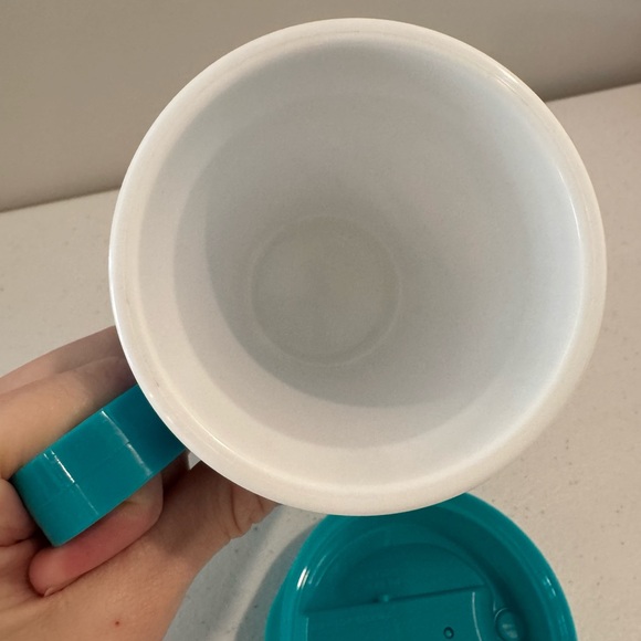 Disney Parks Disney World Resort Travel Mug Cup Teal Lid - Picture 9 of 12